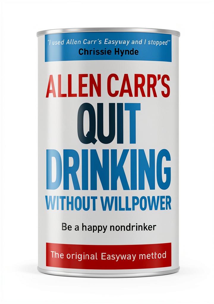 Allen Carr's Easyway to Stop Drinking book cover showing title and author details