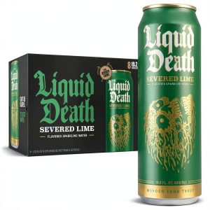 Liquid Death Soda Flavored Sparkling Water Aluminum Cans-0