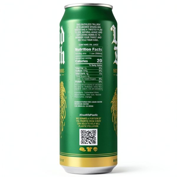Liquid Death Soda Flavored Sparkling Water Aluminum Cans-2
