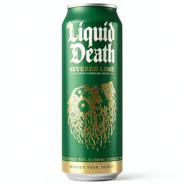 Liquid Death Soda Flavored Sparkling Water Aluminum Cans-1