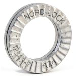 Nord-Lock 1240 Wedge Locking Washer - Carbon Steel - Zinc Flake Coated - 3/8" - Pkg of 200-0