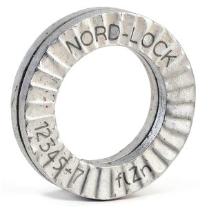 Nord-Lock 1240 Wedge Locking Washer - Carbon Steel - Zinc Flake Coated - 3/8" - Pkg of 200-0
