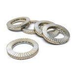 10/20pcs M8 M10 M12 M16 M20 Washer Lock Washers Genuine Wedge Lock Washers Wedge Lock(10pcs M16)-0