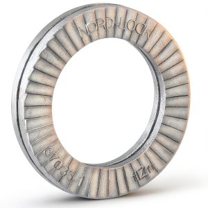 Nord-Lock Lock Washer M12 PK10 Wedge Design Steel 10-Pack-0