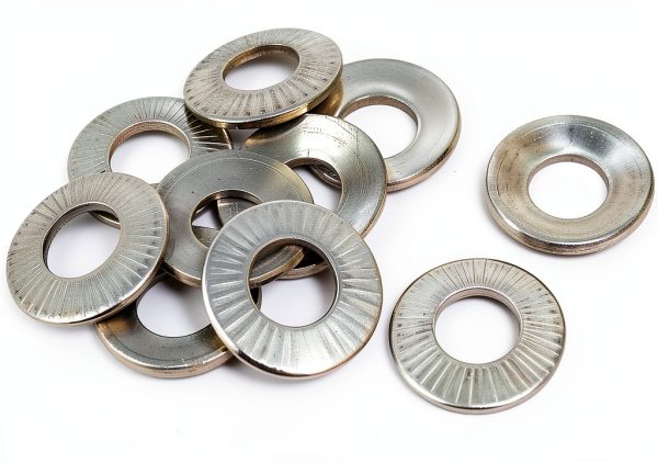 M8 304 Quality Parts Stainless Steel Wedge Locking Washer Silver Tone 10pcs Model:44as510qo84-0