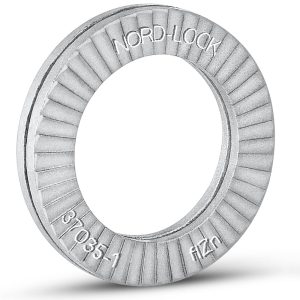 Nord-Lock Wedge Locking Washers Zinc Flake Coated Pair for M36 Bolts-0