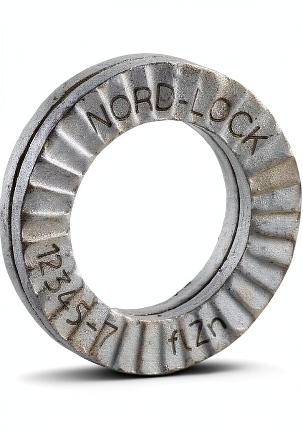 Wedge Locking Washer NordLock Carbon Steel M11 Zinc Coated 10 Pair-0