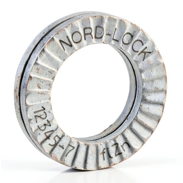 Wedge Locking Washer, Carbon Steel, Zinc Flake Coated, M12, 200 Pack-0