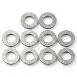 Wedge Lock Washers PATIKIL M16 Size Manganese Steel 10 Pack-0
