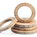 Wedge Locking Washers - Dacromet, Vibration Resistant Safety Washers for Industrial Machinery, Construction Equipment & Maintenance (1/2" Bolts Enlarged Outer Diameter,8)-0