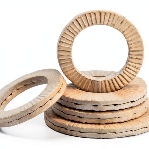 Wedge Locking Washers - Dacromet, Vibration Resistant Safety Washers for Industrial Machinery, Construction Equipment & Maintenance (1/2" Bolts Enlarged Outer Diameter,8)-0
