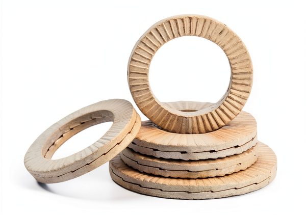 Wedge Locking Washers - Dacromet, Vibration Resistant Safety Washers for Industrial Machinery, Construction Equipment & Maintenance (1/2" Bolts Enlarged Outer Diameter,8)-0