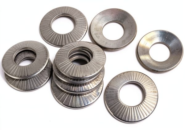 M10 304 Stainless Steel Locking Washer by uxcell Silver Tone 10pcs-0