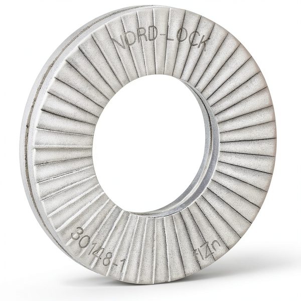 Nord-Lock Wedge Locking Washers - Steel (Delta Protekt) Washer with Zinc Flake Coating, Vibration Resistant Safety Washers for M30 Bolts - Enlarged Outer Diameter Washers - 1 Pair-0