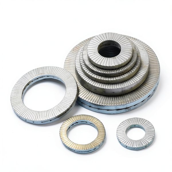 M3-M42 Stainless Steel Double Deck Self-Locking Washer TaoHHU 316-0