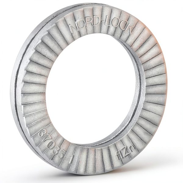 Nord-Lock Wedge Locking Washers - Steel (Delta Protekt) Washer with Zinc Flake Coating, Vibration Resistant Safety Washers for 3/4 Inch Bolts - 4 Pairs-0